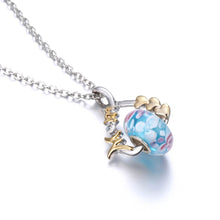 DIBEILLIA New Fashion Mom's day Pendant Necklaces Gold Mom Link Chain Hole