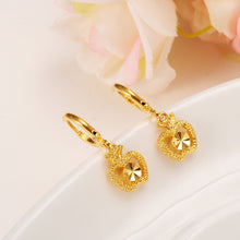 Bangrui Classical Africa Apple Earrings for Women / Girl, Gold Color Arab M