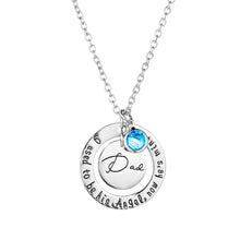 2017 new Father's day Mother Day's Jewelry"I used to be his/her Angel"neckl