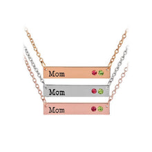 2017 Nana Mommy Mom Silver Rose Gold Color 3 Set Necklace Gifts For Handsta