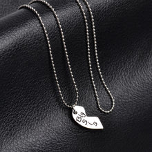 3 pcs/ Set mother daughter necklaces pendant big sis mom lil sis Splicing n