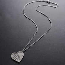 Stainless Steel Sweet Quote My Little Girl Yesterday My Daughter Forever Pe