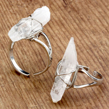 Ayliss 1 pc Hot Vintage White Clear Crystal Natural Rock Quartz Chakra Heal