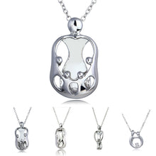 Mother And Children Pendant Necklace Mother's Day Gifts Chain Charm Family
