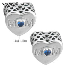 925 Sterling Silver Heart Charms Fit Original Women Bracelet Necklace Sweet