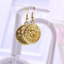 2016 Fashion Alloy Heart Shaped MOM Earrings For Women Girls boucle  Charm