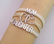 drop shipping infinity women Girls fashion MOM and daughter bracelets charm