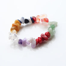 hzew Crystal Reiki Bracelets Bangles Coral bracelets Natural Stone Chips  L
