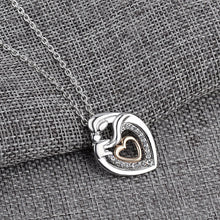 Mom And Baby Necklace Mother's Day Gift Mother Mum Son Daughter Child Cryst