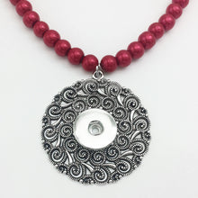 NEW snap button jewelry pendant Necklace  for MOM women NX5312  (fit 18mm 2