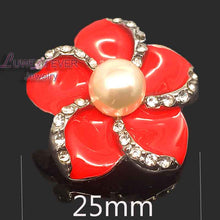 Bigger High quality w063 MOM 18mm 20mm rhinestone metal button for snap but