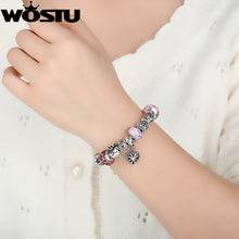 2017 New Arrival 925 Silver Bead Charm Bracelets For Women Mom DIY Sterlin