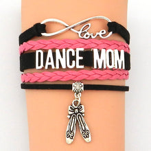 Drop Shipping Infinity Love Dance Mom  Bracelet  Girl's Belly Dance Shoes L