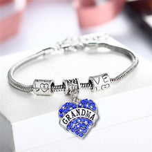 Pulseira 2017 Vintage Heart White Crystal Bracelet Femme Bijoux Handmade Bo