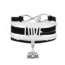 Skyrim Love & Single/ Special/ Super Mom Charm Multilayer Braided Wrap Leat