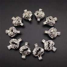 10pcs Bright Silver Best Mom Heart Design Jewelry Making Supplies Alloy Bea