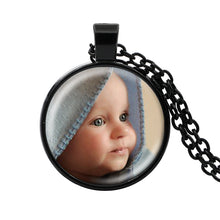 Personalized Photo Pendants Custom Necklace Photo of Your Baby Child Mom Da