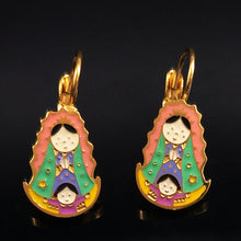 2017 Family Enamel Stainless Steel Jewelry Sets Women Mom and Girl Gold Col