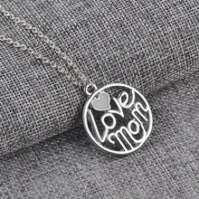 Love Mom Glowing In The Dark Pendant Necklace Noctilucent Jewelry For Women