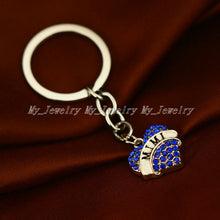 Mom Nurse Teacher My Girl Best Friend Key Chains Heart Crystal Keychian Rin