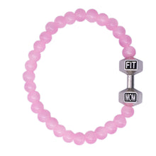 Fitness Mom Jewelry Inspire Crossfit Gym Sports Barbells Dumbbells Beads Fi