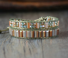 Wrap Bracelets for women Bling Crystal 2 Strands Leather Wrap Bracelets Fun