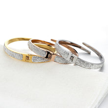 New Stainless Steel Bracelet Bangles Gold Silver Rose Gold Fashion Opening