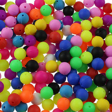 YYW 100pcs 10/12mm Mixed Beads DIY for Necklace Jewelry Safe Food Grade Mom