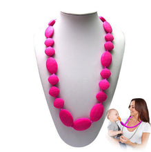 Chew Baby Toddler Nursing Toy Jewelry Food Grade Silicone Teething Necklace