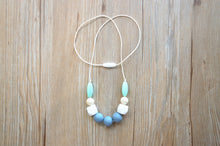 5PCS Silicone beads Baby Teething Necklace,Food grade Nursing necklace Chew