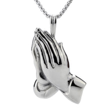 Yacq Stainless steel 316L necklace buddha pendant W chain charm jewelry gif