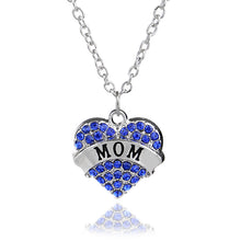 Charming Crystal Necklace Long Chains Maxi Collier MOM DAUGHTER NIECE Penda