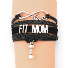 Drop Shipping Infinity Love Fit Mom Bracelet  Best Mother's Day Gift-in Cha