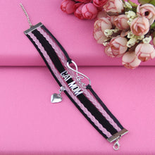Pets Lover Cat Mom Cat Lover Cat Bracelet Pink and Black Color Mixed Bracel