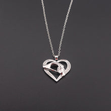 2 Colors Gold Silver Mom Baby Hand in Hand Heart Necklaces & Pendants Mothe