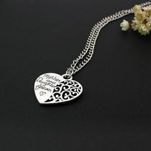 Mom Jewelry Mother and Daughter Eternal Love Pendant Necklace Mom Necklace