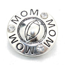10 Pcs/lot Snap Jewelry Buttons Mom Ball Rhinestone 18mm Snap Buttons Fit 1