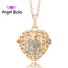 Angel Bola Jewelry 22.5mm Love Lucky Fragrance Cage Essential Oil Pendant P