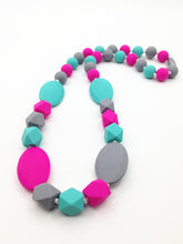 BPA free food grade silicone teething necklace Baby Safe Silicone Mom Nursi