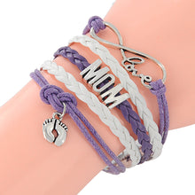 infinity love mom bracelets fashion mother bracelets charm love mama bracel