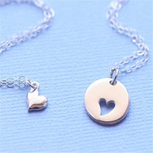 10pcs_11.11 Big sale in Jewelry  2PCS A Set Mother Daughter Necklace Heart