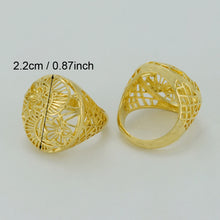 Anniyo Wedding Ring for Women,Gold Color Ethiopian Bride Jewelry/Africa Rin