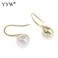 YYW Freshwater Pearl Earrings New Brand Jewelry Women Mom Lover Gold color