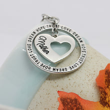 XIAOJINGLING Hollow Heart Keyring Charm Fashion Keychain Women Jewelry 'HOP
