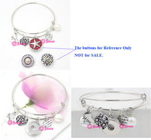 10pcs/Lot NEW Happy Mother Day Gift Expandable Adjustable Wire Snap Bangle