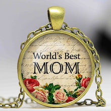 Fashion Mothers day necklace Best Mother pendant World's Best MOM necklace