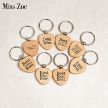 Best Family Ever keychain Mom Dad Nana Gigi Mimi Papa Grandma Girlfriend Bo