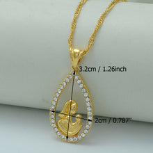 Anniyo Gift for Mom Necklaces Gold Color Mother/Mama/Mother & Child Pendant