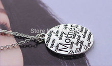 New style Mother Day Gifts Jewelry silver I love you mom Forever Letters Ne