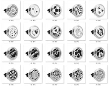 Rhinestone mom & kid Essential Oil Car Diffuser Locket Vent Clip 316L Stain